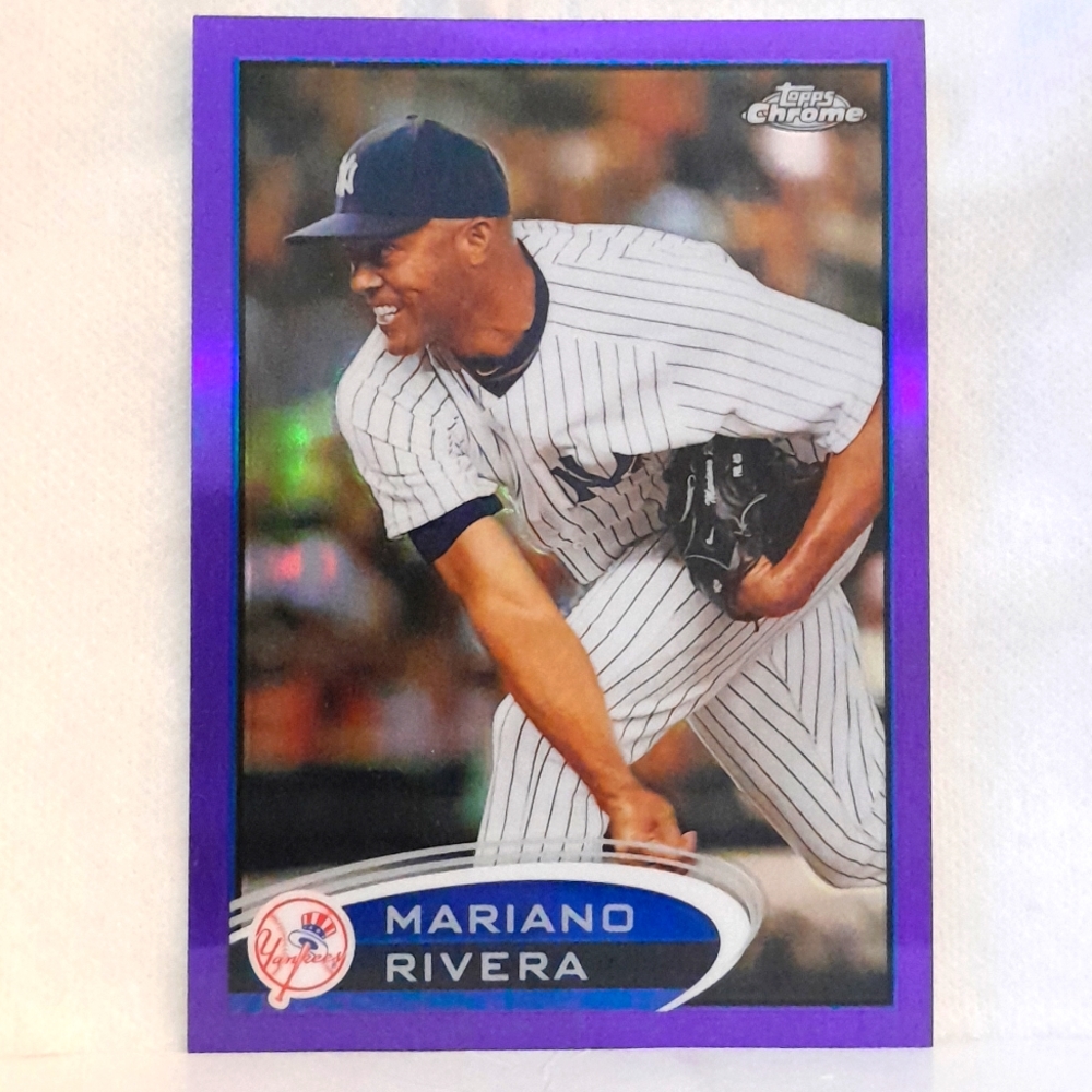 Topps Chrome 2012 Mariano Rivera *Refractor* card #150